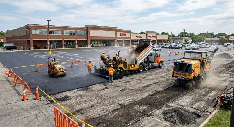 Asphalt Lot Paving in Hilton Head Island, SC